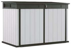 Dārza šķūnis Keter Premier Jumbo, 190.5 cm x 109.3 cm x 132.5 cm, 720 l, pelēka krās.