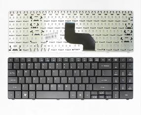 Portatīvo datoru tastatūras Acer, melna krās.