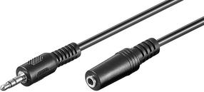 Laidas Blackmoon 50431 Jack 3.5, Jack 3.5, 2 m, juoda sp.