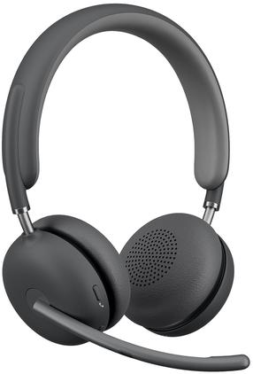 Bezvadu austiņas Logitech Zone Wireless 2 UC, grafīta krās.