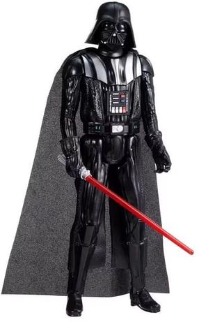 Žaislinė figūrėlė Hasbro Star Wars Titan Basic Darth Vader, 30 cm, sidabro sp./juoda sp.