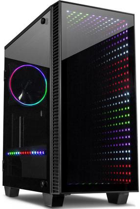 Корпус компьютера Inter-Tech, черный цв.