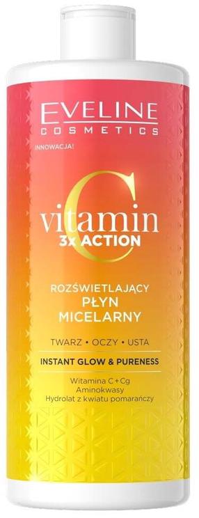Мицеллярная вода Eveline Vitamin C 3x Action, 500 мл