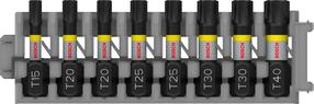 Набор битов для отверток Bosch Pro Impact T, T15, 25 мм, 1/4"