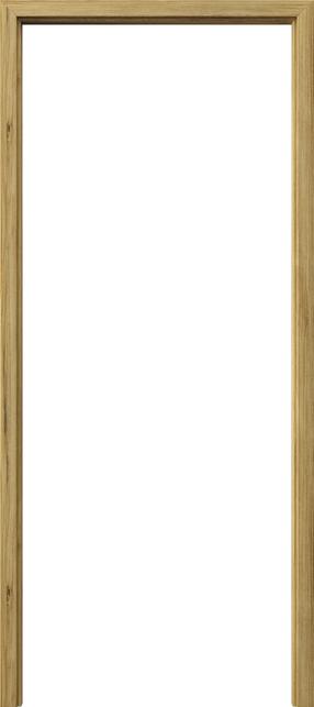 Durvju aploda Porta S B, 203.8 cm x 84.6 cm x 16.5 cm, labais, katānijas ozols krās.