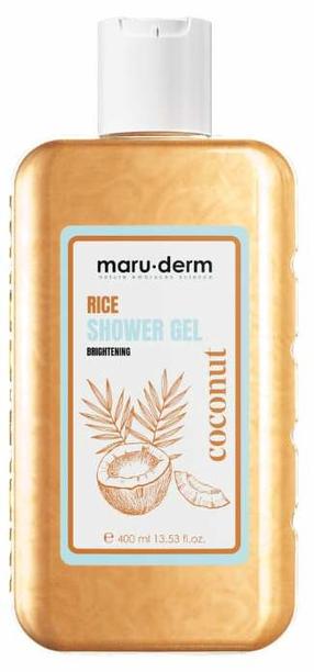 Kūno prausimosi želė Maruderm Rice Brightening Coconut, 400 ml