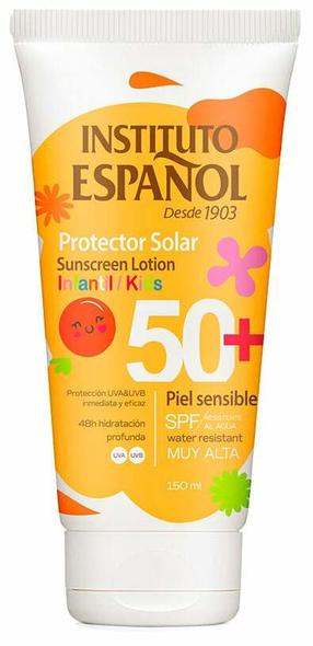 Лосьон для ухода за загаром для тела Instituto Español Solar Line Kids SPF50+, 150 мл