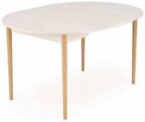 Stalas išskleidžiamas Pivot, medžio sp./kašmyro sp., 102 - 142 cm x 102 cm x 75 cm