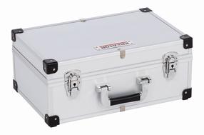 Ящик для инструментов Kreator KRT640260S, 42 см x 26.5 см x 17.3 см, серебристый цв.