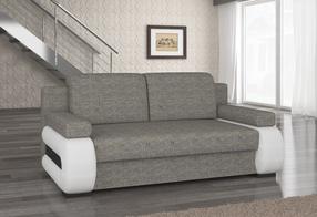 Sofa Laura Berlin 01, Soft 17, pilka sp./smėlio sp., 200 x 202 cm x 84 cm