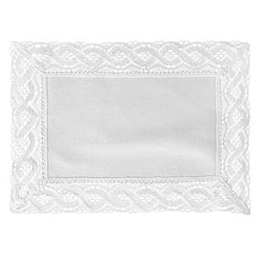 Servetėlė stačiakampė Susan, balta, 30 x 40 cm, 4 vnt.