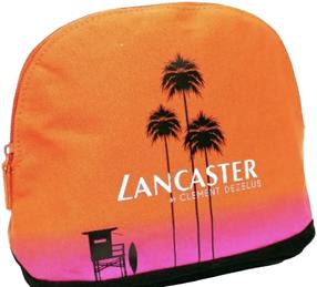 Kosmeetikakott Lancaster Sun Beauty, 25 cm x 18 cm, oranž v.