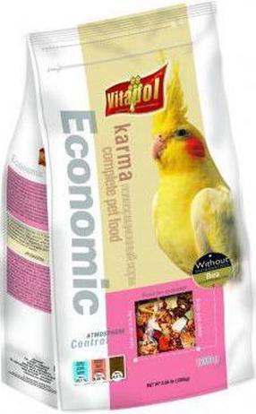 Сухой корм Vitapol Economic ZVP-0226, для попугаев-неразлучников, 1.2 кг