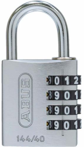 Pakabinama spyna Abus 144/40, sidabro sp., 77 mm