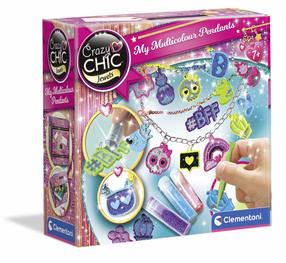 Комплект украшений Clementoni Crazy Chic Colorful Charms 18770