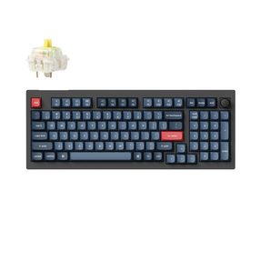 Belaidė žaidimų klaviatūra Keychron V5 Max V5M-D4 Keychron Super Banana, Anglų (US), juoda sp.