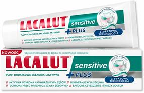 Зубная паста Lacalut Sensitive Plus, 75 мл