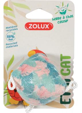 Žaislas katėms su katžole Zolux 580742, mėlyna sp./rožinė sp., 4.2 cm