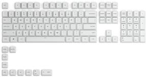 Klaviatūros dangtelis Glorious PC Gaming Race GPBT Arctic White US, balta sp.