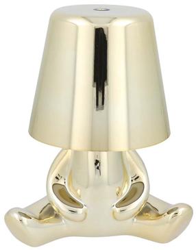 Galda stāvlampas OEM Gold Man Art Deco, LED, zelta krās./zelta krās.