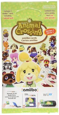 Kortos Nintendo Animal Crossing Series 1, įvairių spalvų, 3 vnt.