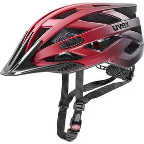 Ķivere velobraukšanai universāls Uvex I-vo CC, melna krās./sarkana krās., 520 - 570 mm