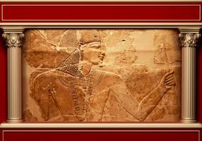 Фотообои Artgeist Egyptian Walls, 280 см x 400 см