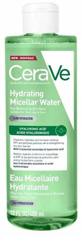 Micelinis vanduo Cerave Hydrating 24hr Hydration, 400 ml