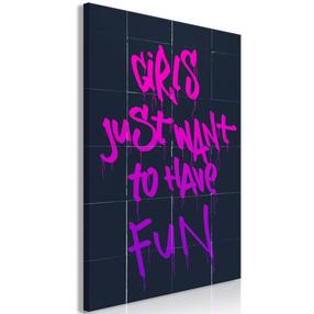 Репродукция Artgeist Girls Just Want to Have Fun, m-a-0908-b-a, 60 см x 90 см