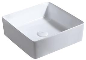 Vonios praustuvas Uptrend Hestia TR41120, keramika, 39 cm x 39 cm x 13 cm, balta sp.