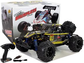 Rc automobilis Lean Toys LT8419, 1:18, juoda sp./geltona sp.