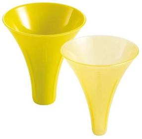 Воронка Tescoma Presto, 15.5 см, желтый цв., 2 шт.