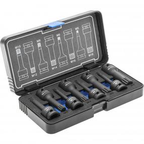 Padrunvõtmete komplekt Högert HT6R006, M8, 1/2"