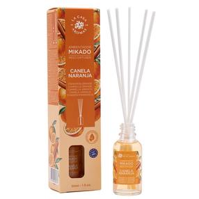 Namų kvapas, kvapiosios lazdelės La Casa De Los Aromas Mikado Cinnamon & Orange, 30 ml Oranžinė sp.