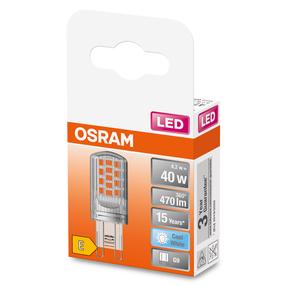 Spuldze Osram LED, G9, balta krās., G9, 4.2 W, 470 lm