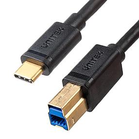 Кабель Unitek USB-C - USB-B C14096BK-2M USB-C male, USB-B male, 2 м, черный цв.