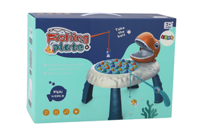 Makšķerēšanas galda spēle Fishing Plate Dinosaur