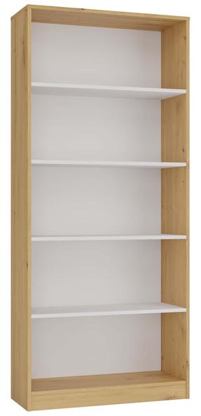 Pastatoma lentyna Onyx R80, balta/artisan oak, 80 cm x 30 cm x 182 cm