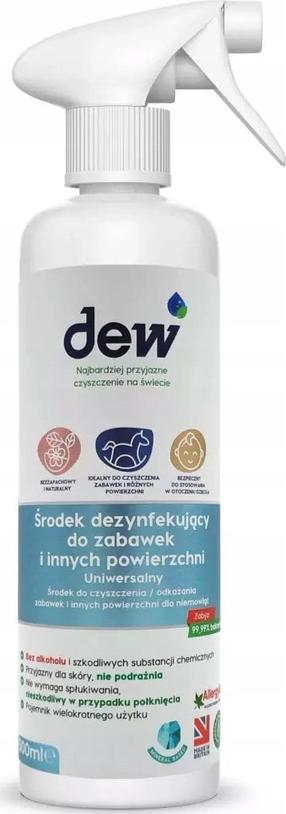 Rankų ir paviršių dezinfekavimo priemonė Dew Disinfectant for Toys and Other Surfaces, 500 ml