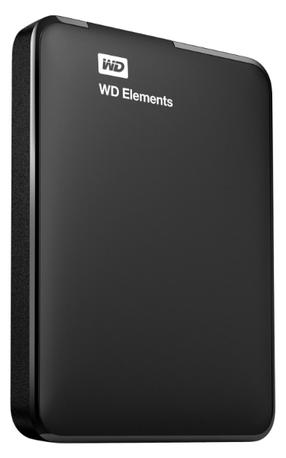 Kõvaketas Western Digital WD Elements, HDD, 1 TB, must v.