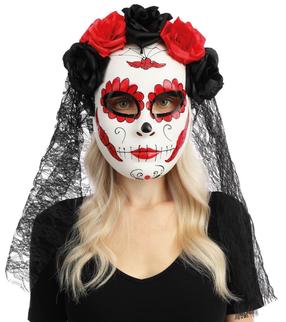 Looriga mask "Day of the Dead" P'tit Clown, erinevad värvid