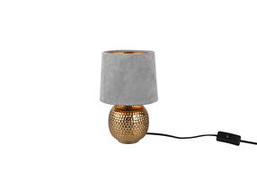 Galda stāvlampas Trio Sophia R50821011, E14, 40W, pelēka krās./zelta krās.