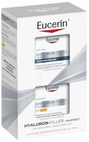 Veido kremų rinkinys Eucerin Hyaluron-Filler Day and Night Set, 100 ml, 2 vnt.