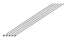 Stipinai ir galvutės, rinkinys Newmen MTB SP 2.0, metalas, juoda sp., 5 vnt.