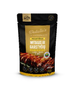 Sausas marinatas Delicia's pikantiškas medaus ir garstyčių, 200 g