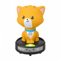 Lavinimo žaislas Mattel Fisher Price Laugh & Learn Cat On A Vacuum, juoda sp./geltona sp.