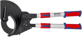 Elektronikos galinių dalių pjovimo žnyplės laidams Knipex 95 32 100, 680 mm