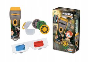 Projektors dinozaurs Buki France 3D, pelēka krās.