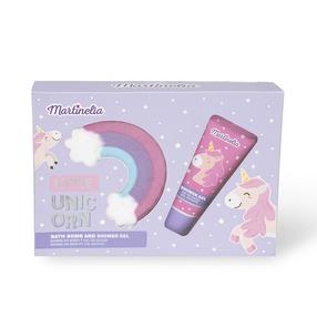 Ķermeņa kopšanas līdzekļu komplekts Martinelia Little Unicorn, 60 ml