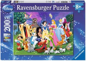 Пазл Ravensburger Disney Favourites 126989, 49 см x 36 см, 200 шт., многоцветный